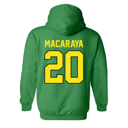 Oregon - NCAA Acrobatics & Tumbling : Haylie Macaraya - Classic Shersey Hooded Sweatshirt-1
