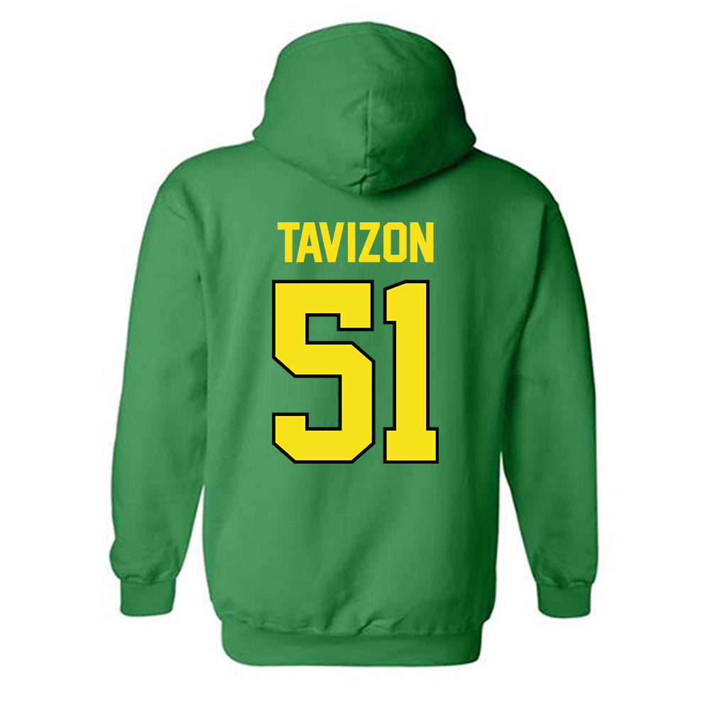 Oregon - NCAA Football : Ernesto Prince Tavizon - Classic Shersey Hooded Sweatshirt-1