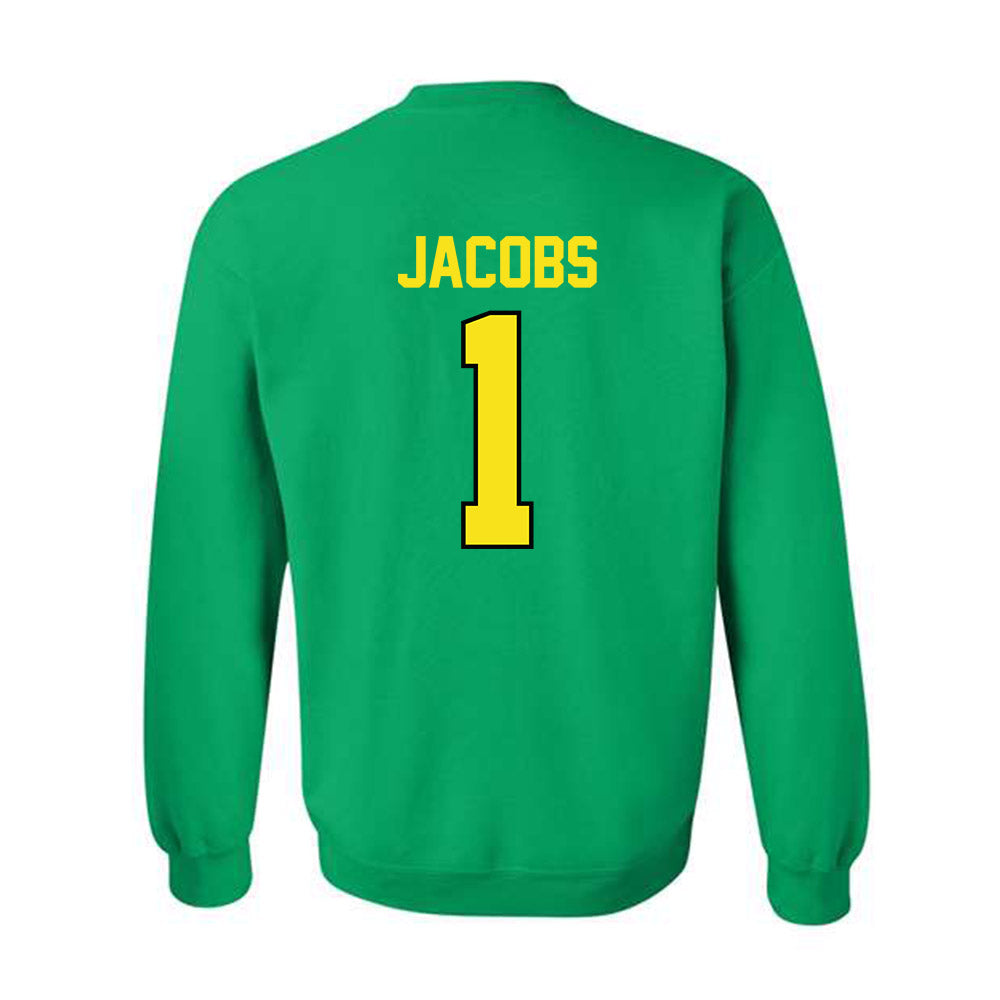 Oregon - NCAA Women's Basketball : Mia Jacobs - Classic Shersey Crewneck Sweatshirt-1