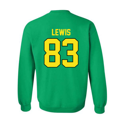 Oregon - NCAA Football : Hudson Lewis - Classic Shersey Crewneck Sweatshirt-1