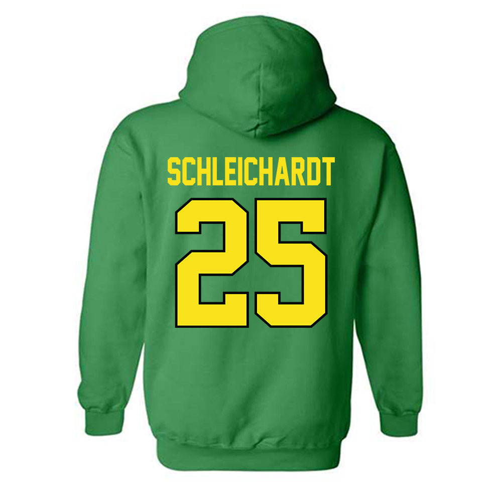 Oregon - NCAA Baseball : Josh Schleichardt - Classic Shersey Hooded Sweatshirt-1