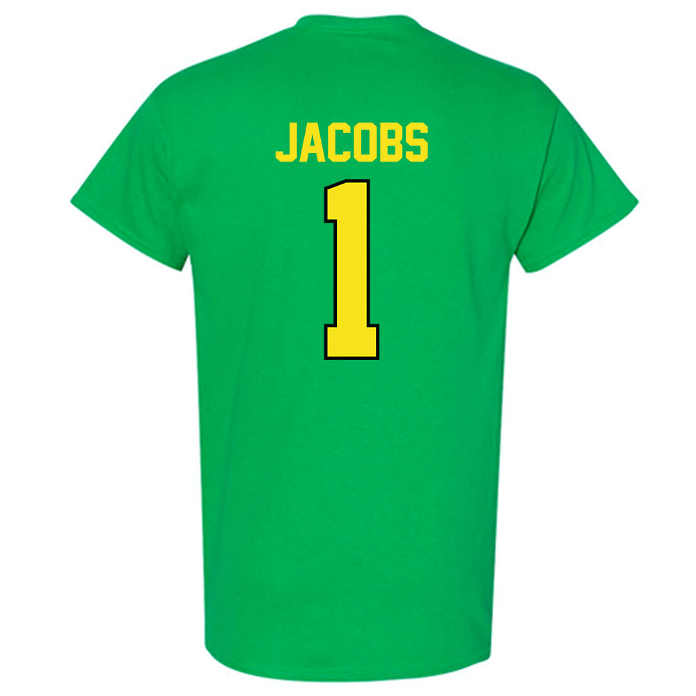 Oregon - NCAA Women's Basketball : Mia Jacobs - Classic Shersey T-Shirt-1