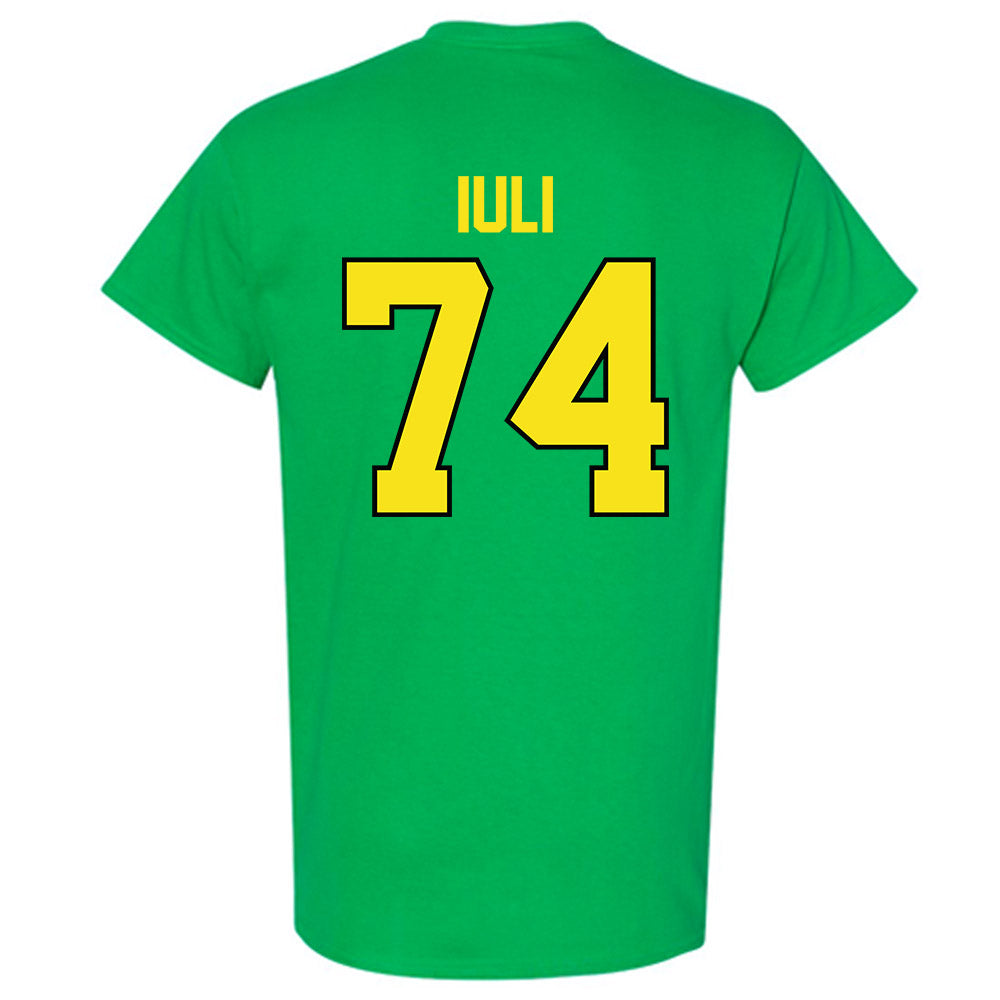 Oregon - NCAA Football : Dave Iuli - Classic Shersey T-Shirt-1