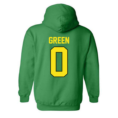 Oregon - NCAA Acrobatics & Tumbling : Olivia Green - Classic Shersey Hooded Sweatshirt-1