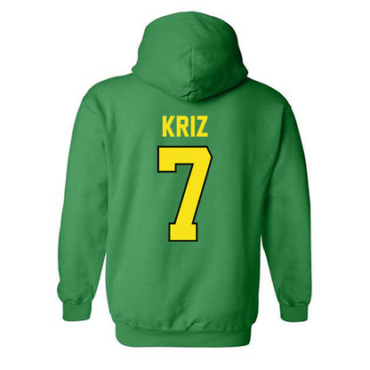 Oregon - NCAA Beach Volleyball : Alex Kriz - Classic Shersey Hooded Sweatshirt-1