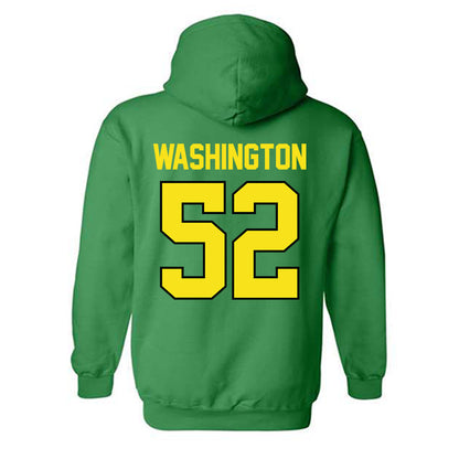 Oregon - NCAA Football : A'Mauri Washington - Classic Shersey Hooded Sweatshirt-1