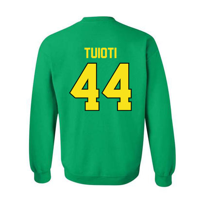 Oregon - NCAA Football : Teitum Tuioti - Classic Shersey Crewneck Sweatshirt-1