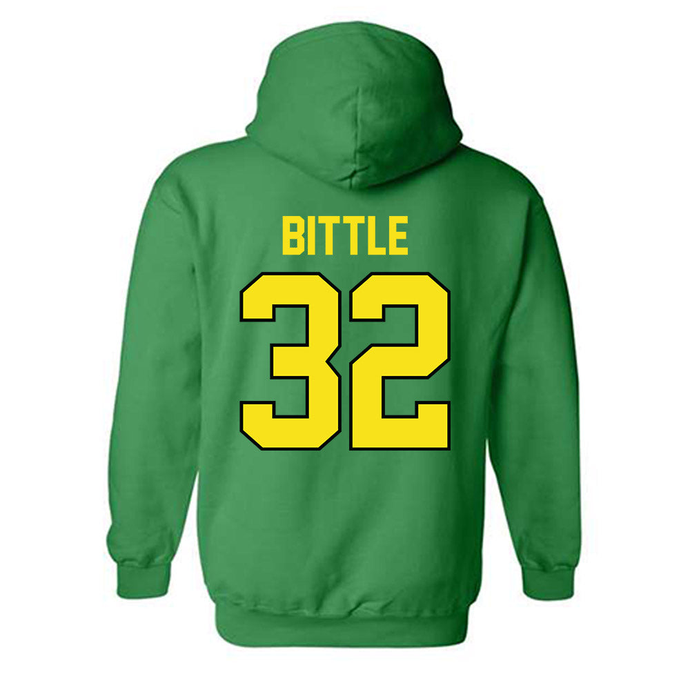 Oregon - NCAA Men's Basketball : Nate Bittle - Classic Shersey Hooded Sweatshirt-1