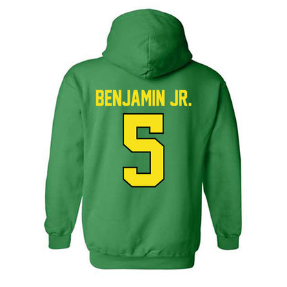 Oregon - NCAA Football : Davon Benjamin Jr. - Classic Shersey Hooded Sweatshirt-1