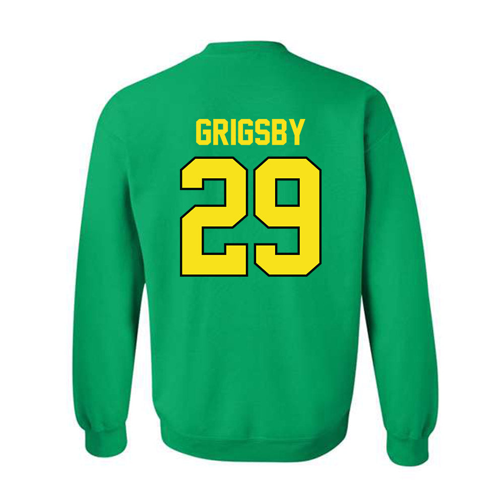 Oregon - NCAA Acrobatics & Tumbling : Reagan Grigsby - Classic Shersey Crewneck Sweatshirt-1