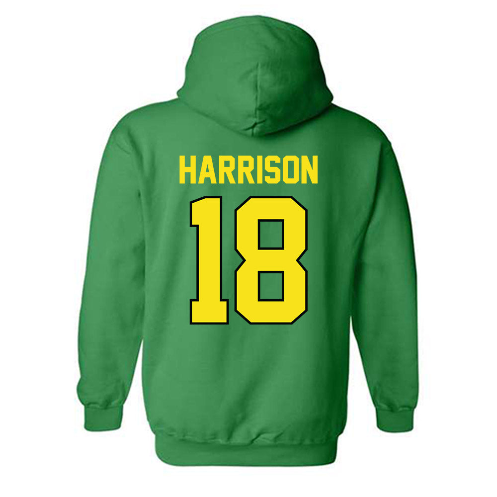 Oregon - NCAA Football : Kendre Harrison - Classic Shersey Hooded Sweatshirt-1