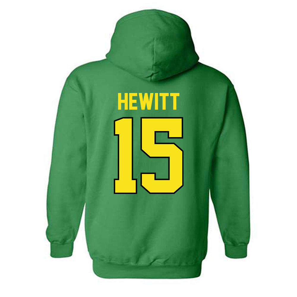 Oregon - NCAA Softball : Remmington Hewitt - Classic Shersey Hooded Sweatshirt-1