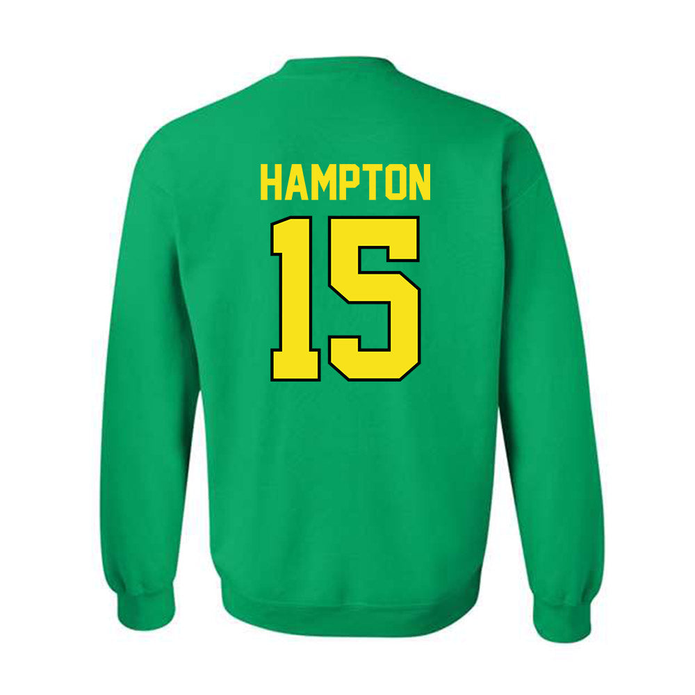 Oregon - NCAA Football : Messiah Hampton - Classic Shersey Crewneck Sweatshirt-1