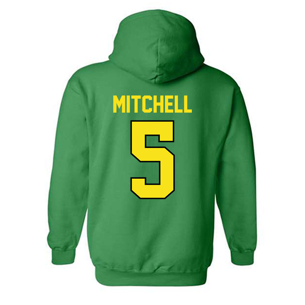 Oregon - NCAA Women's Volleyball : Kamden Mitchell - Classic Shersey Hooded Sweatshirt-1