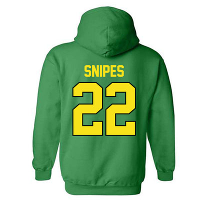 Oregon - NCAA Beach Volleyball : Elsa Snipes - Classic Shersey Hooded Sweatshirt-1