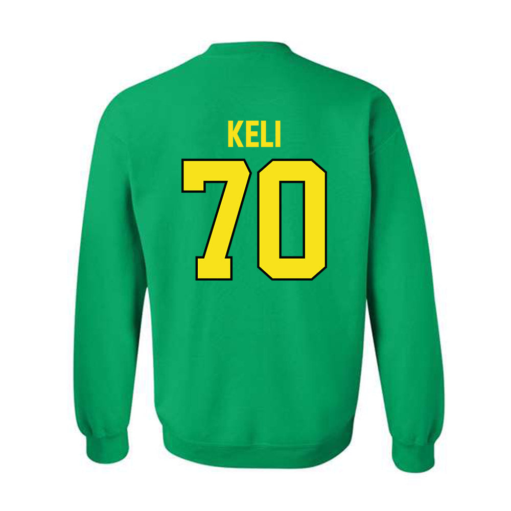 Oregon - NCAA Football : Koloi Keli - Classic Shersey Crewneck Sweatshirt-1