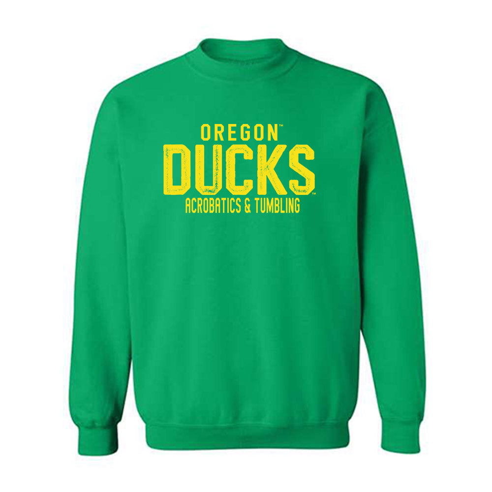 Oregon - NCAA Acrobatics & Tumbling : Lyric Davis - Classic Shersey Crewneck Sweatshirt-0