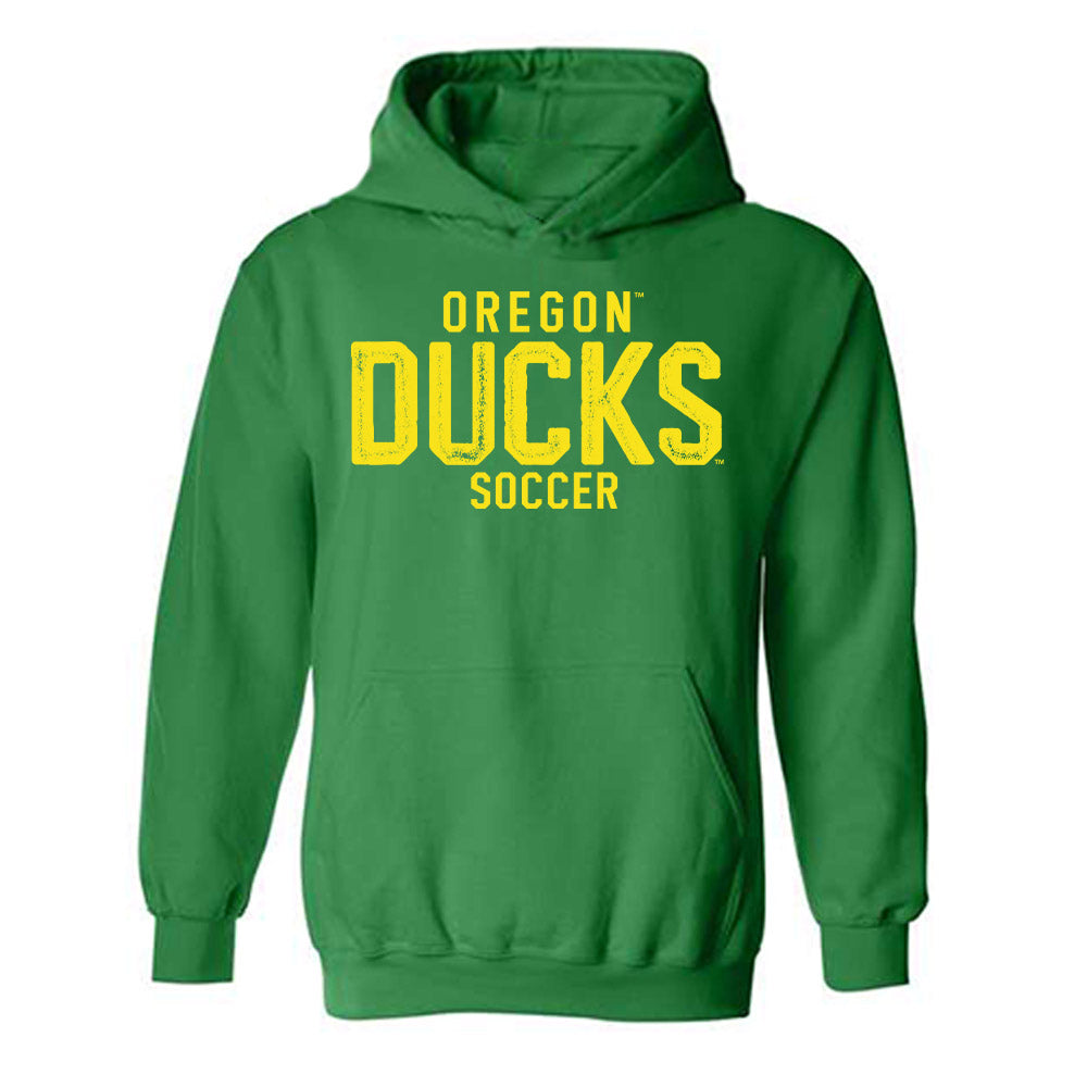 Oregon - NCAA Women's Soccer : Makea Leonard - Classic Shersey Hooded Sweatshirt-0