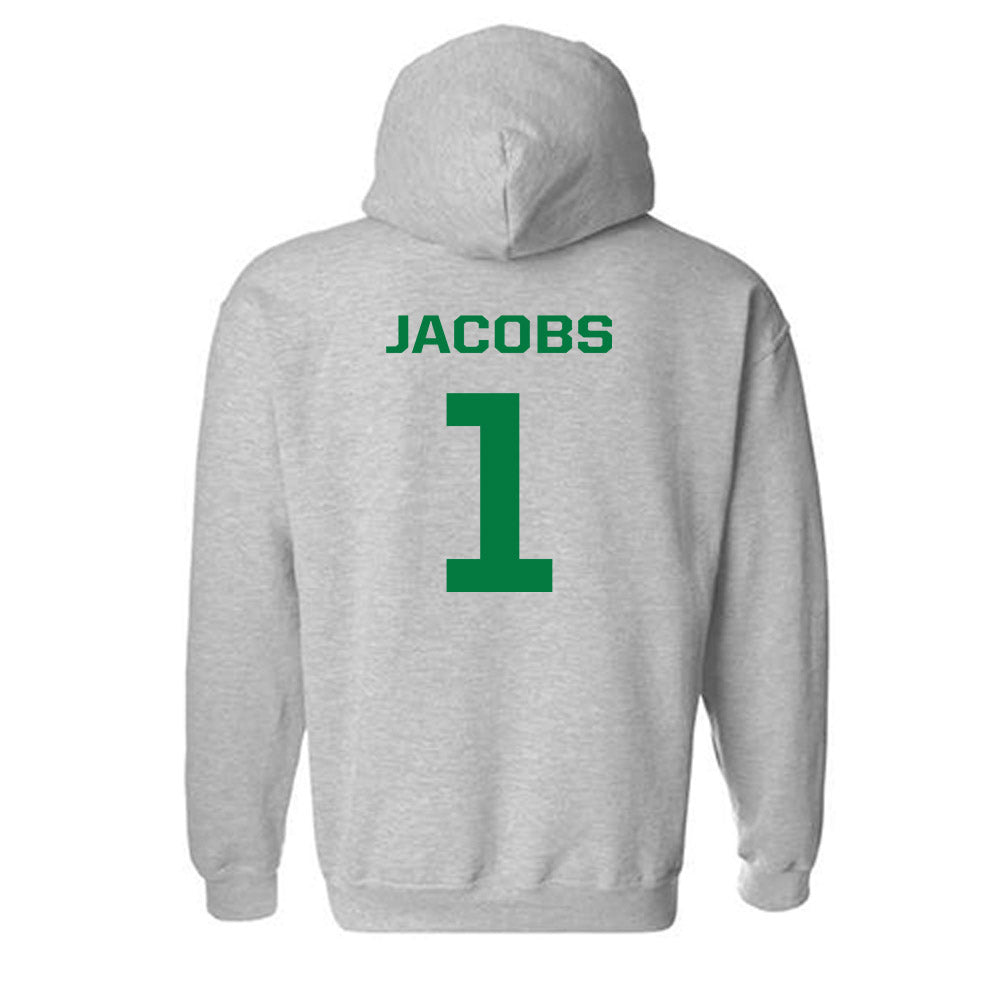 Oregon - NCAA Women's Basketball : Mia Jacobs - Classic Shersey Hooded Sweatshirt-1