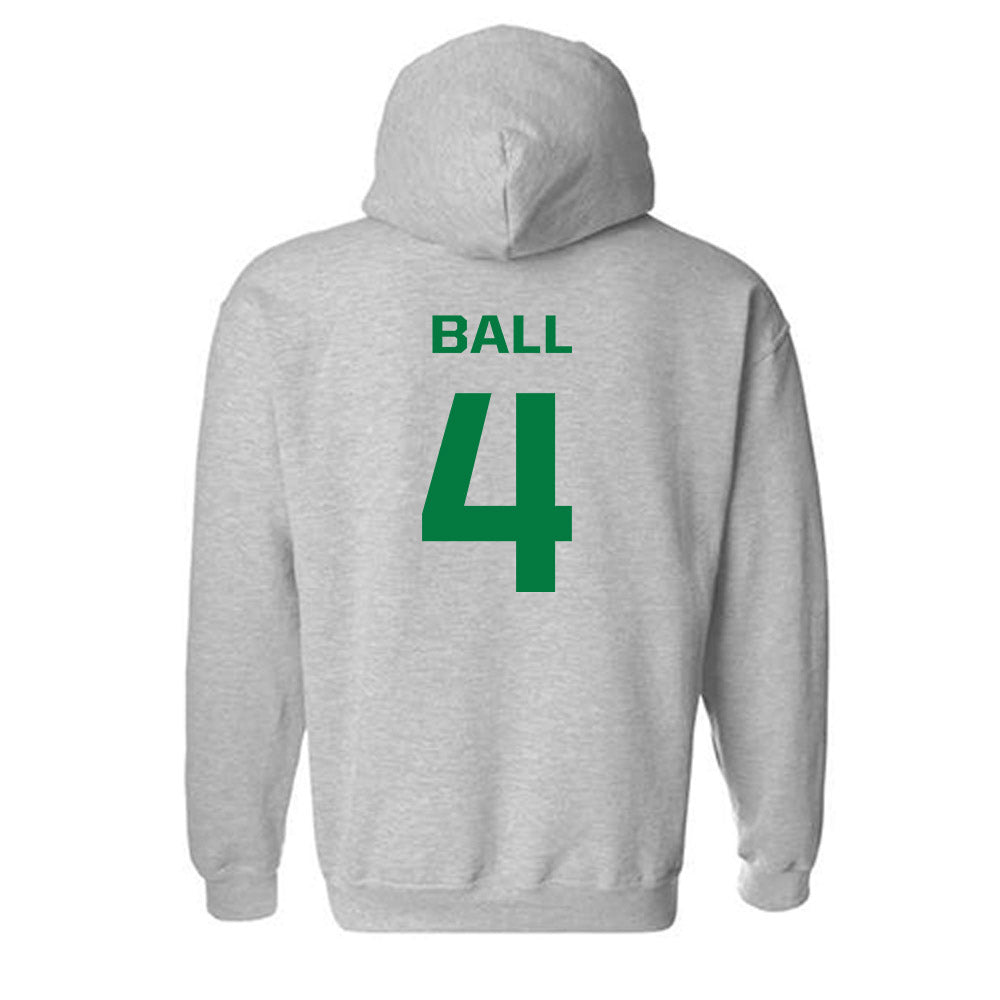 Oregon - NCAA Football : Tradarian Ball - Classic Shersey Hooded Sweatshirt-1
