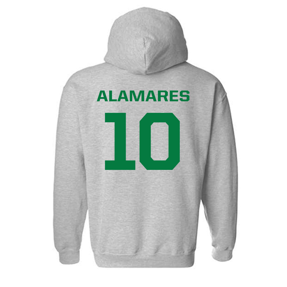 Oregon - NCAA Women's Soccer : Miya Alamares - Classic Shersey Hooded Sweatshirt-1