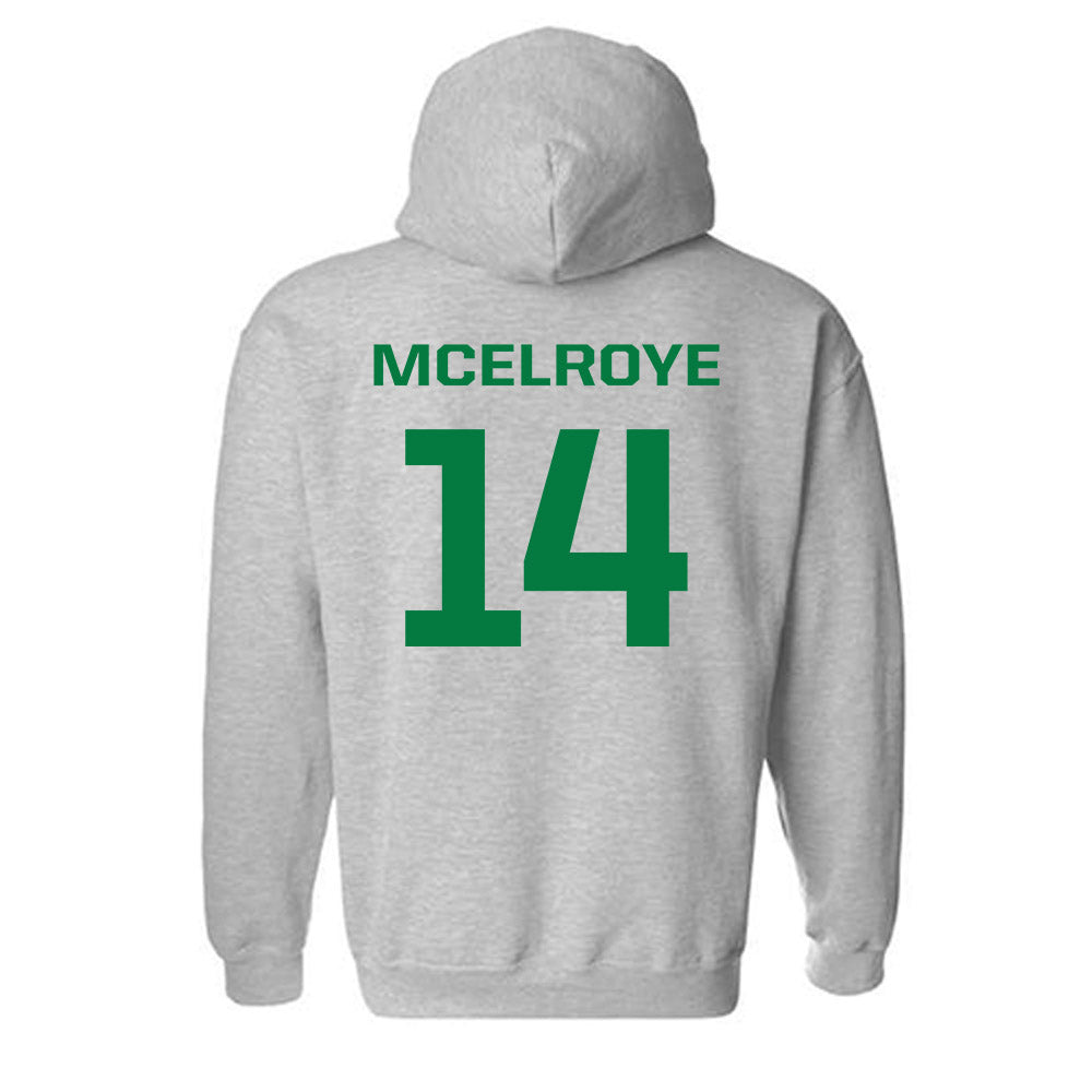 Oregon - NCAA Women's Lacrosse : Nya McElroye - Classic Shersey Hooded Sweatshirt-1