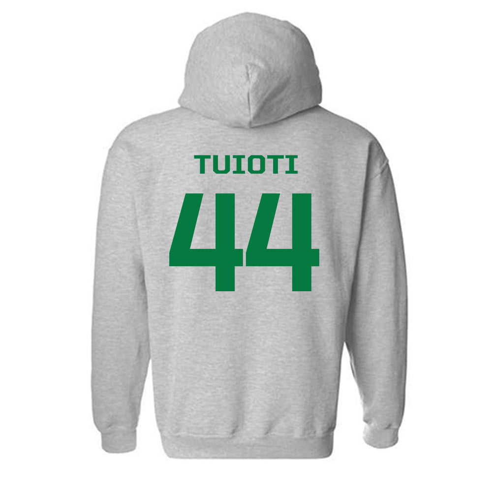 Oregon - NCAA Football : Teitum Tuioti - Classic Shersey Hooded Sweatshirt-1