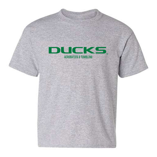 Oregon - NCAA Acrobatics & Tumbling : Emily Hubbard - Classic Shersey Youth T-Shirt-0