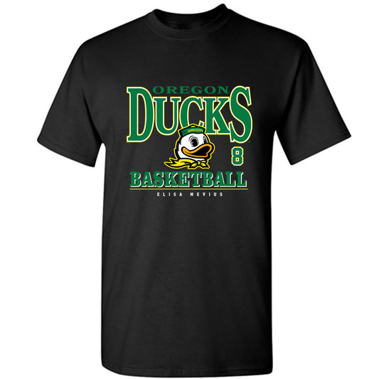 Oregon - NCAA Women's Basketball : Elisa Mevius - Classic Fashion Shersey T-Shirt-0
