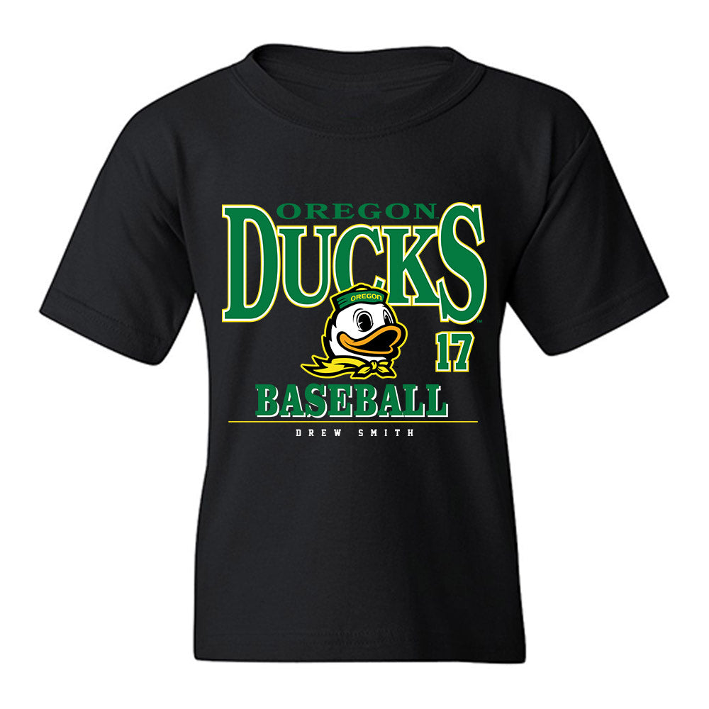 Oregon - NCAA Baseball : Drew Smith - Classic Fashion Shersey Youth T-Shirt-0