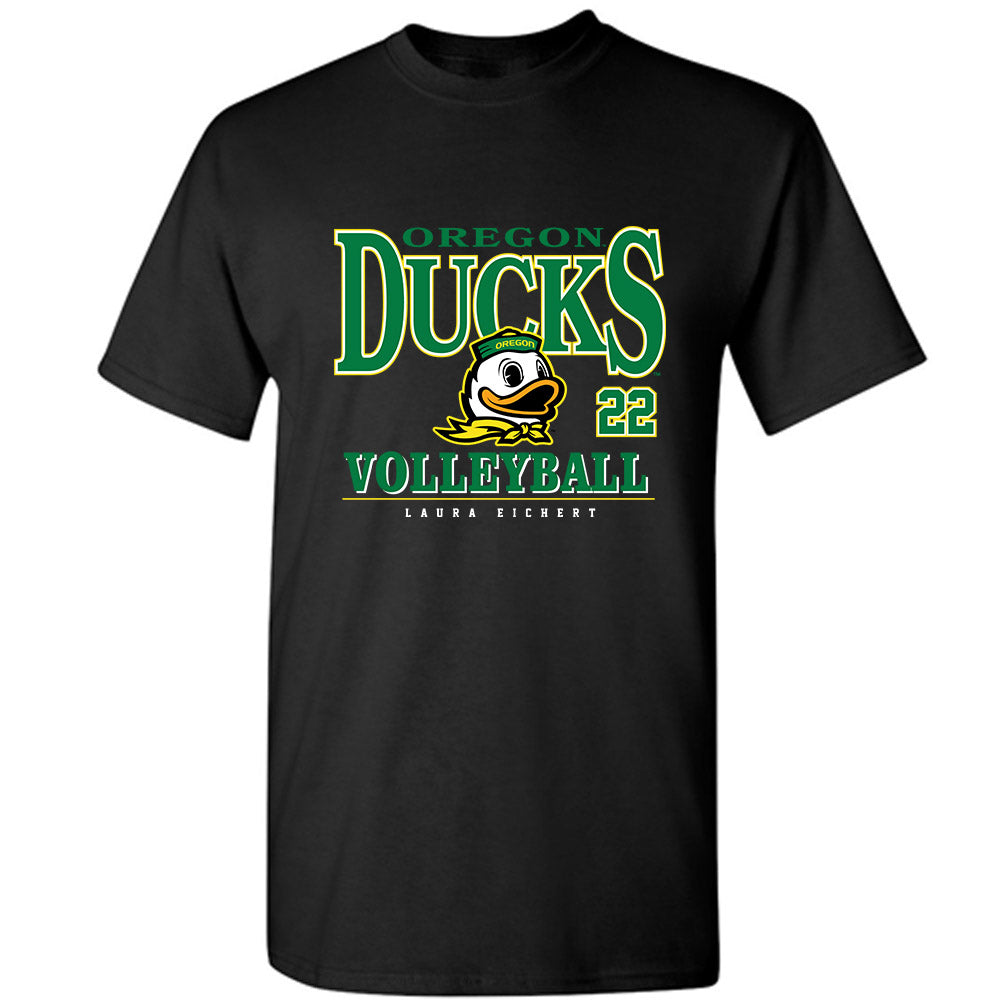 Oregon - NCAA Women's Volleyball : Laura Eichert - Classic Fashion Shersey T-Shirt-0