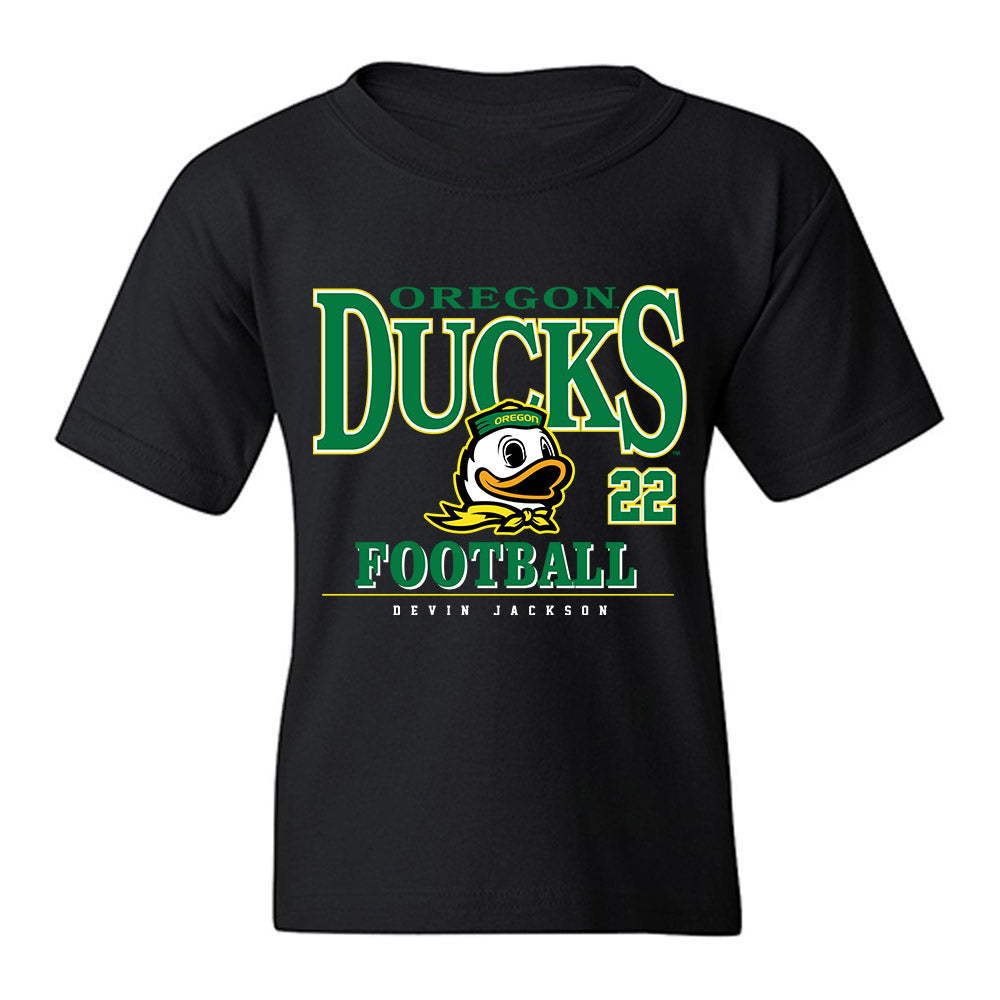 Oregon - NCAA Football : Devin Jackson - Classic Fashion Shersey Youth T-Shirt-0