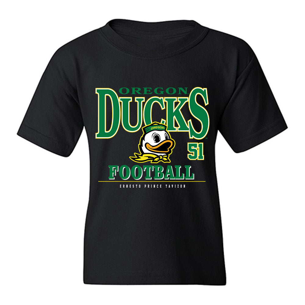 Oregon - NCAA Football : Ernesto Prince Tavizon - Classic Fashion Shersey Youth T-Shirt-0