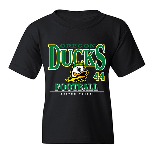 Oregon - NCAA Football : Teitum Tuioti - Classic Fashion Shersey Youth T-Shirt-0