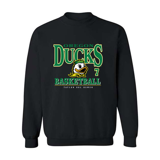 Oregon - NCAA Men's Basketball : Taylor Bol Bowen - Classic Fashion Shersey Crewneck Sweatshirt-0
