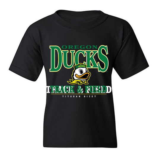 Oregon - NCAA Men's Track & Field : Titouan Bizet - Classic Fashion Shersey Youth T-Shirt-0