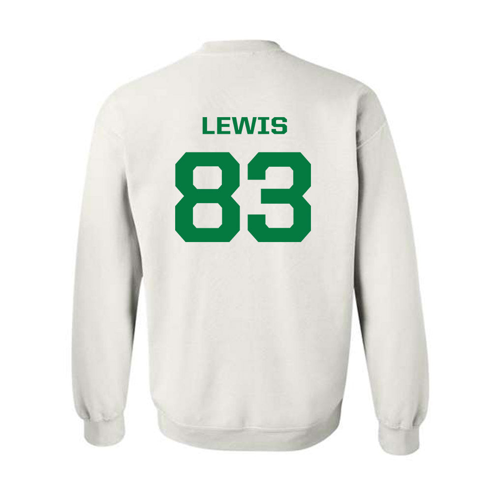Oregon - NCAA Football : Hudson Lewis - Classic Fashion Shersey Crewneck Sweatshirt-1