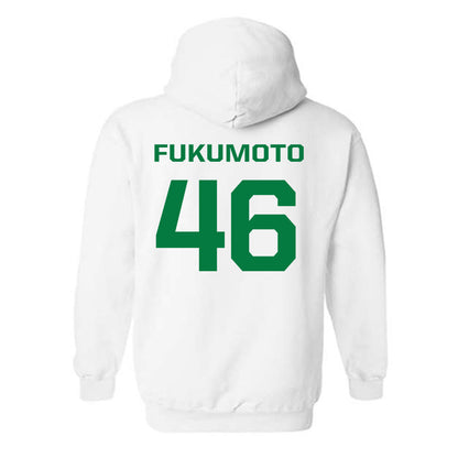 Oregon - NCAA Women's Volleyball : Natalie Fukumoto - Classic Fashion Shersey Hooded Sweatshirt-1