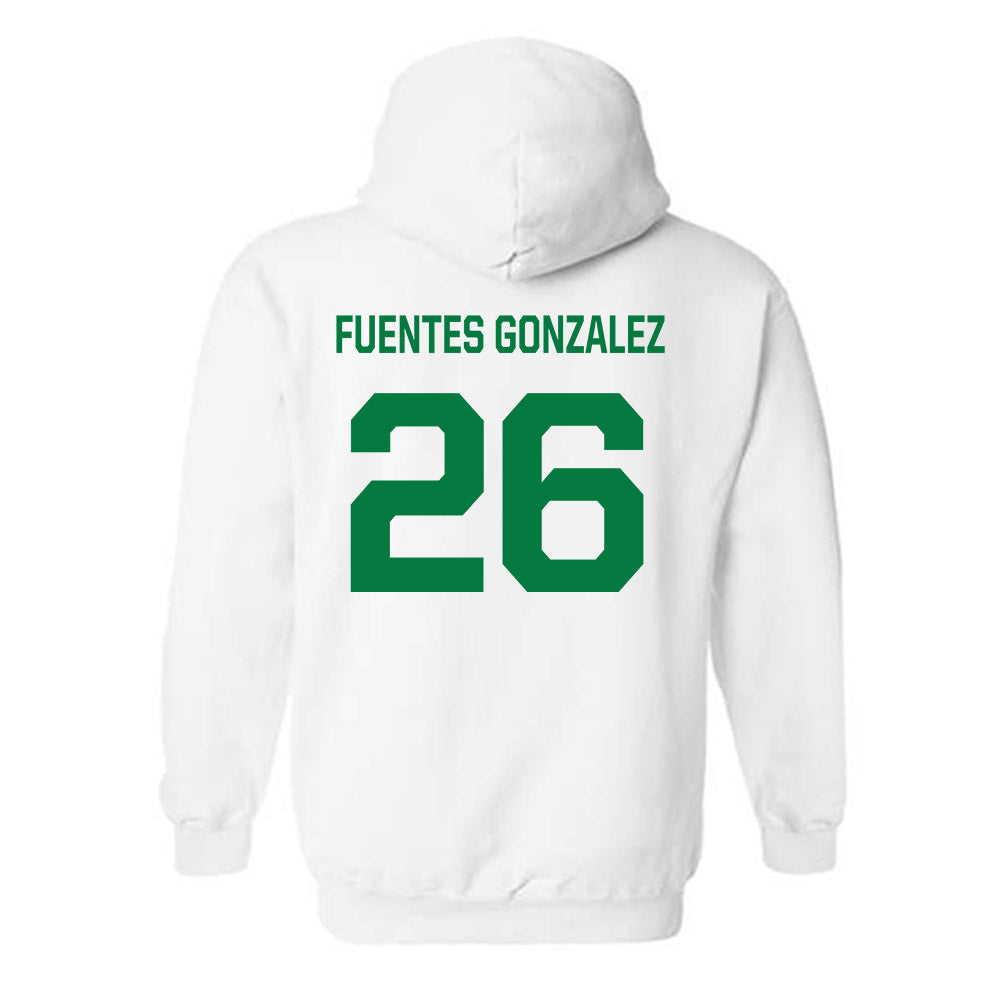 Oregon - NCAA Women's Soccer : Giselle Fuentes Gonzalez - Classic Fashion Shersey Hooded Sweatshirt-1