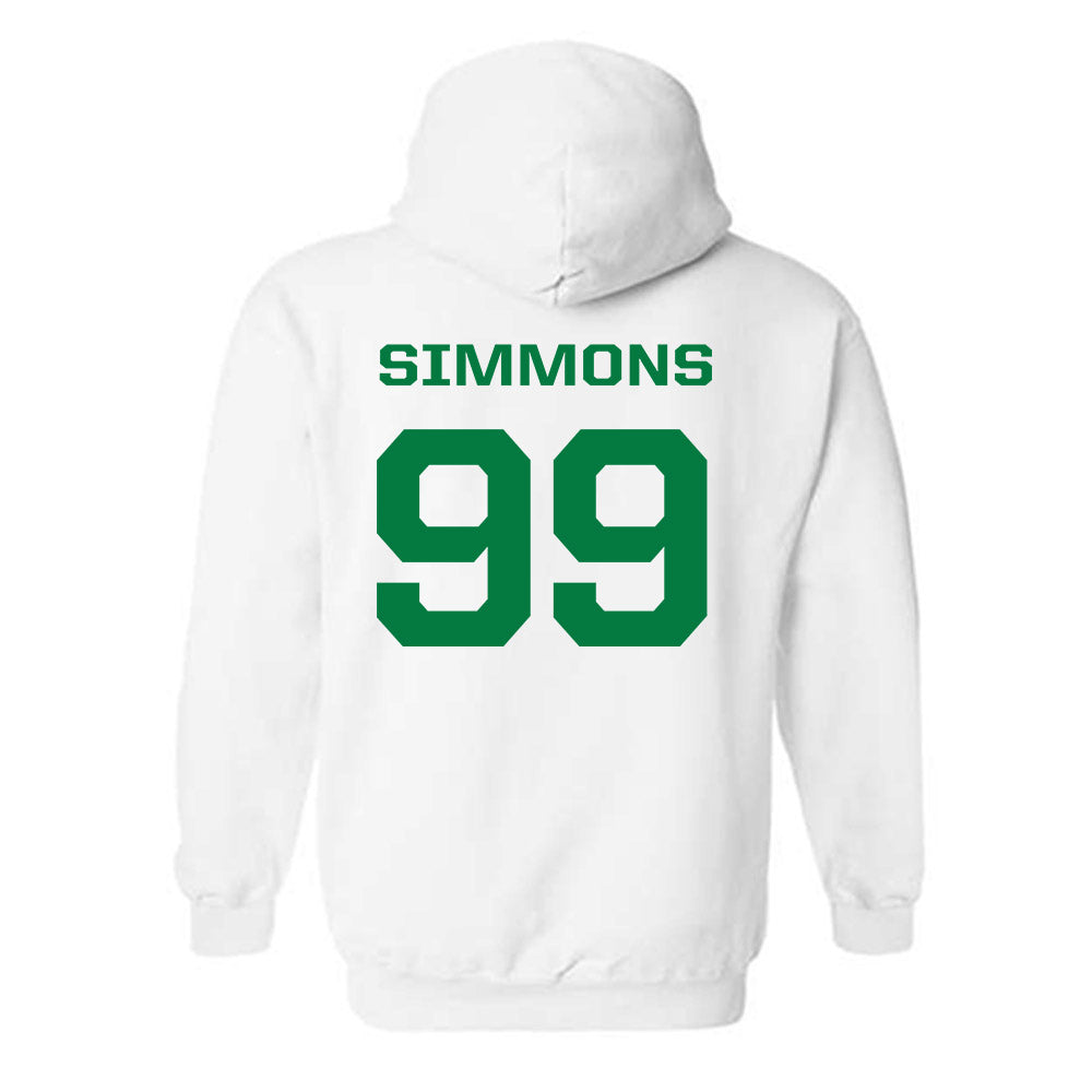 Oregon - NCAA Football : Jerome Simmons - Classic Fashion Shersey Hooded Sweatshirt-1