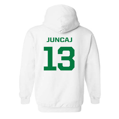 Oregon - NCAA Women's Soccer : Brooke Juncaj - Classic Fashion Shersey Hooded Sweatshirt-1
