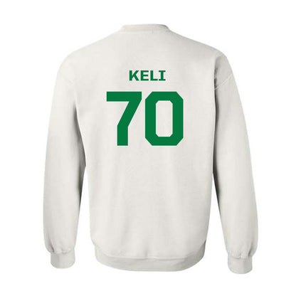 Oregon - NCAA Football : Koloi Keli - Classic Fashion Shersey Crewneck Sweatshirt-1