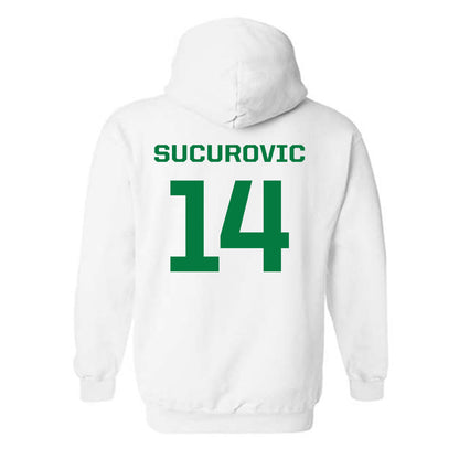 Oregon - NCAA Women's Volleyball : Iva Sucurovic - Classic Fashion Shersey Hooded Sweatshirt-1
