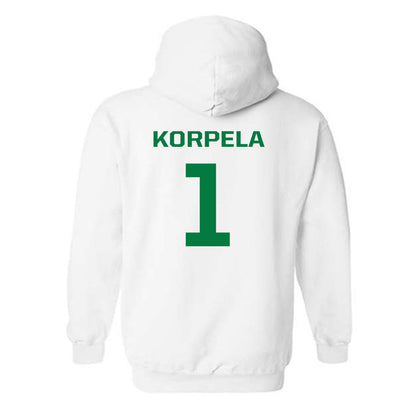 Oregon - NCAA Women's Soccer : Brynn Korpela - Classic Fashion Shersey Hooded Sweatshirt-1