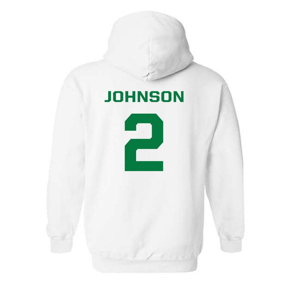 Oregon - NCAA Men's Basketball : Jasper Johnson - Classic Fashion Shersey Hooded Sweatshirt-1