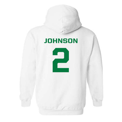Oregon - NCAA Men's Basketball : Jasper Johnson - Classic Fashion Shersey Hooded Sweatshirt-1