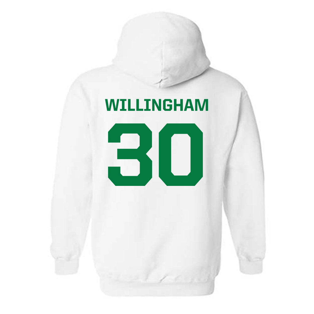 Oregon - NCAA Acrobatics & Tumbling : Morgan Willingham - Classic Fashion Shersey Hooded Sweatshirt-1