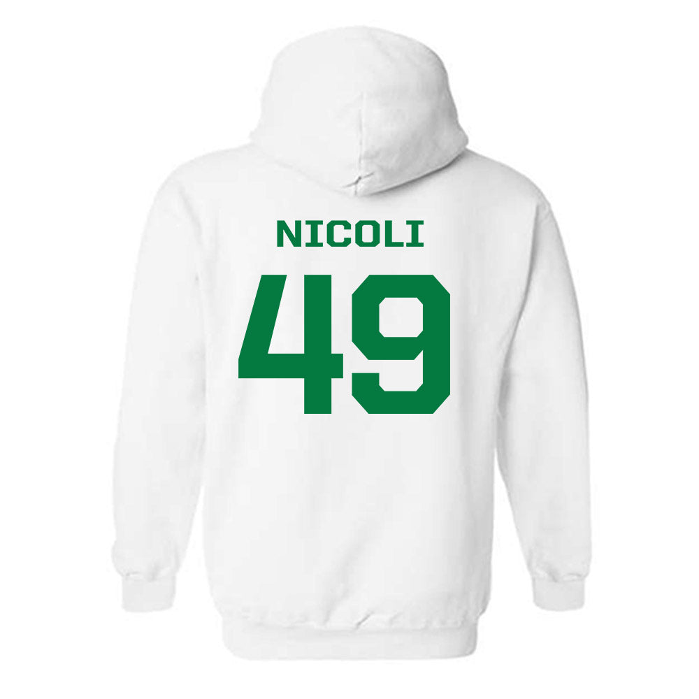 Oregon - NCAA Football : Jack Nicoli - Classic Fashion Shersey Hooded Sweatshirt-1