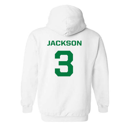 Oregon - NCAA Women's Lacrosse : Gabby Jackson - Classic Fashion Shersey Hooded Sweatshirt-1