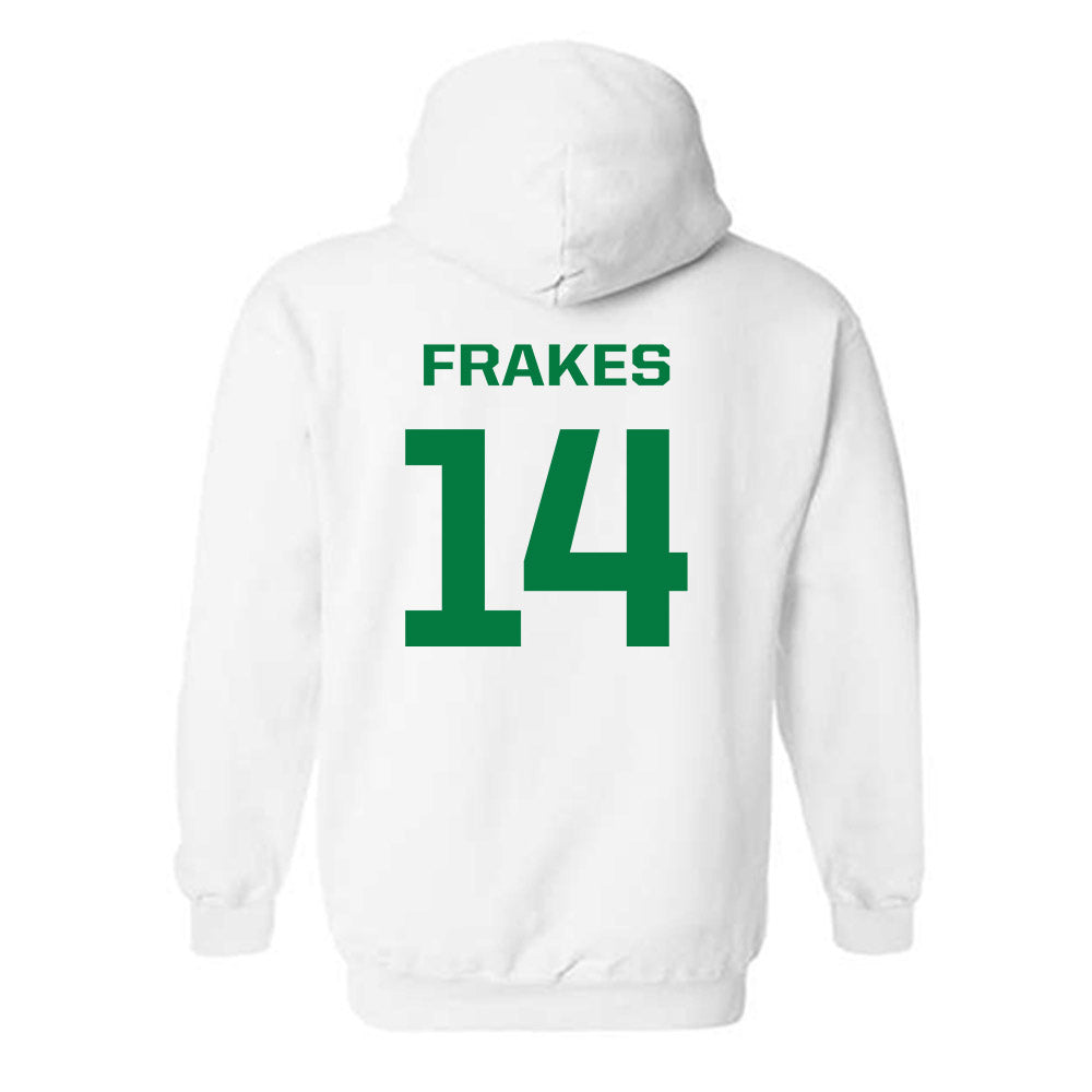 Oregon - NCAA Men's Basketball : JJ Frakes - Classic Fashion Shersey Hooded Sweatshirt-1